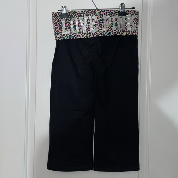 Victoria’s Secret pink capris - Picture 2 of 3